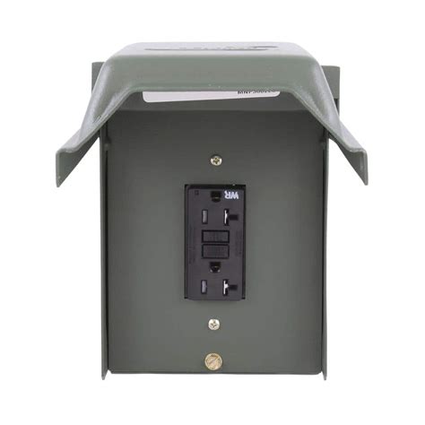 20 amp lighting junction box|20 amp gfi receptacles exterior.